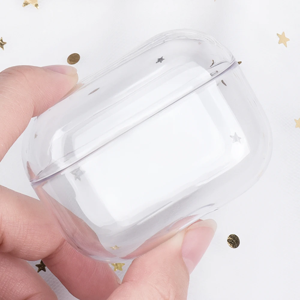 Фото Прозрачный чехол для Airpods Pro 2 2022 2-го поколения, беспроводные Bluetooth-наушники, жесткий чехол Air Pods 3 2 1 3-го поколения, аксессуары №2