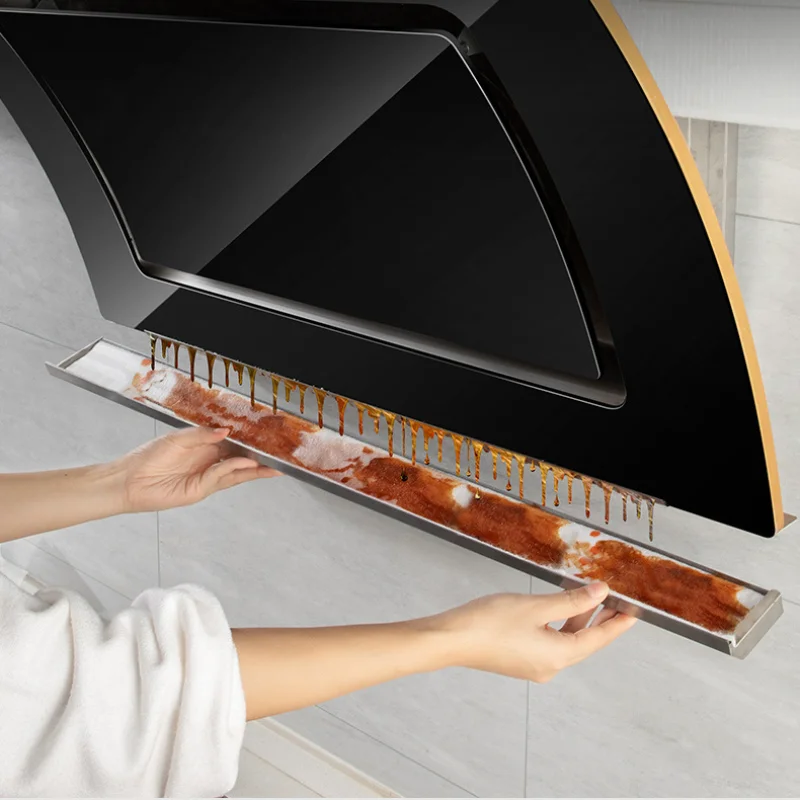 

1Roll Disposable Kitchen Range Hood Oil Absorbing Paper Attract Oiled Paper Filter Screen Film Kitchen Cooking Cleaning Tool
