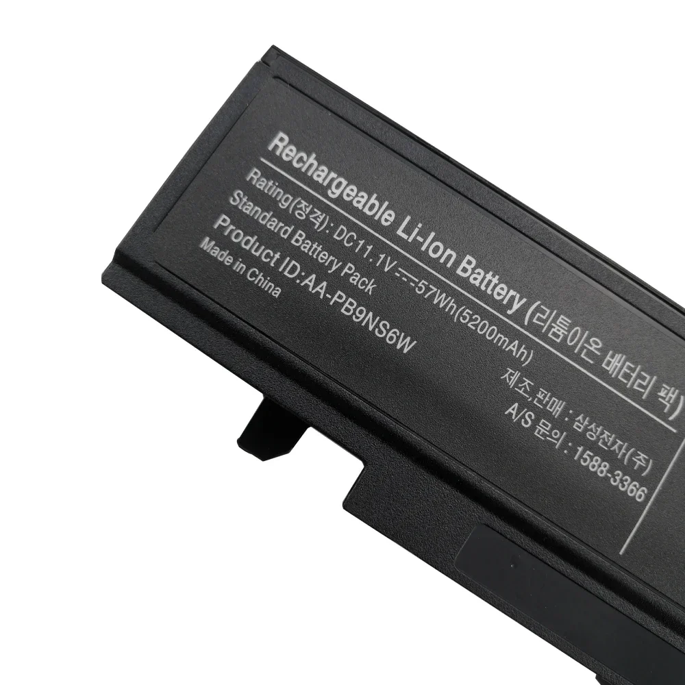 AA-PB9NC6B AA-PB9NS6B AA-PB9NC6W AA-PL9NC6 Аккумулятор для ноутбука Samsung R428 R429 R468 R470 NP350 RV410 RV509 R530 R528