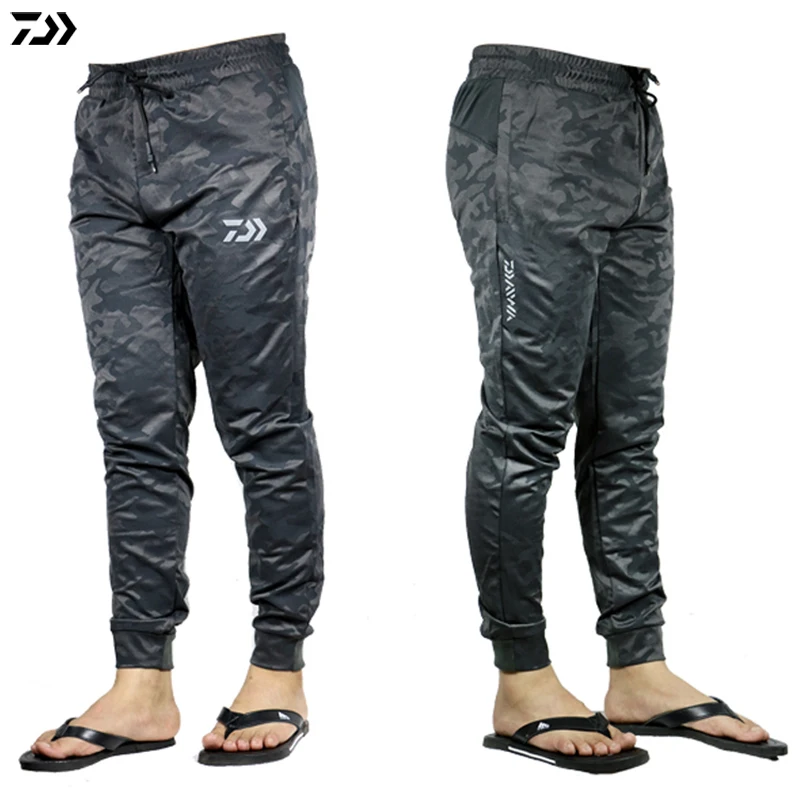 

Daiwa Summer Men Outdoor Fishing Pants Camouflage Fishing Pants Anti-UV Quick Drying Windproof Breathable Fishing Pants