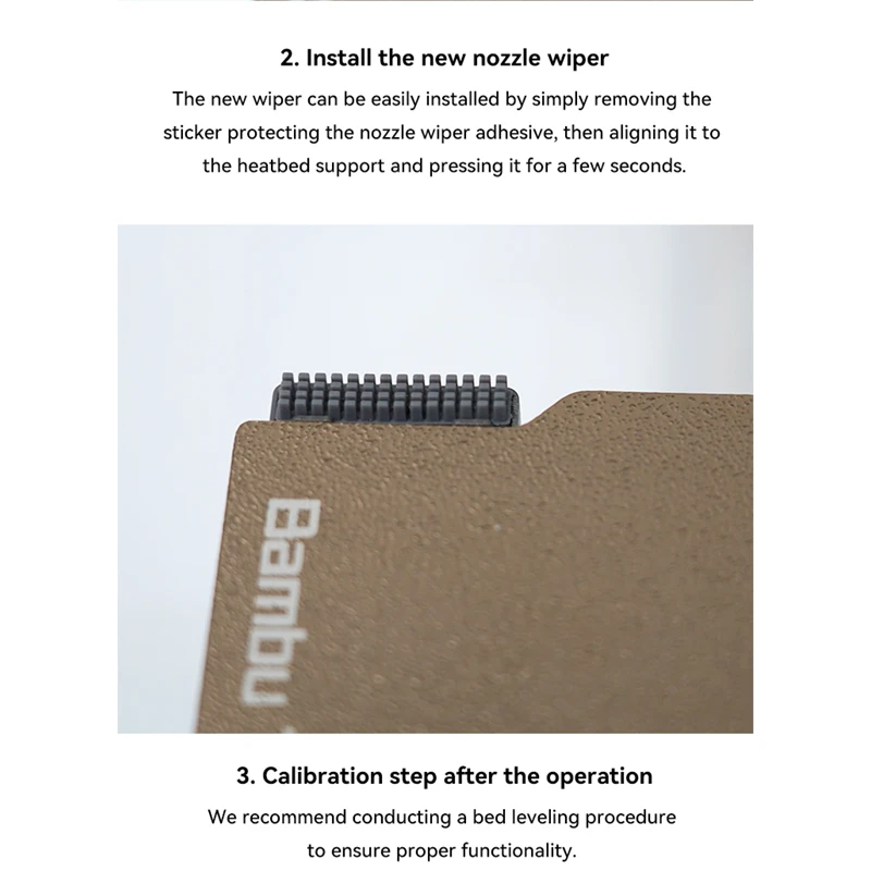 Силиконовая щетка с насадкой для Bambu Lab A1 комплект hotend MINI Hotend 1/10 шт.