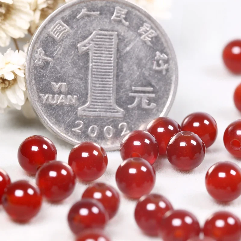 7А Класс Чистый Натуральный Красный Зеленый Синий Полный Отверстий Агат