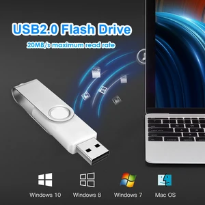 USB Flash Drive High Speed USB 2.0 Pendrive Plastic Thumb Flash Drive Plastic Usb Memory Stick U Disk 64MB 2G 4G