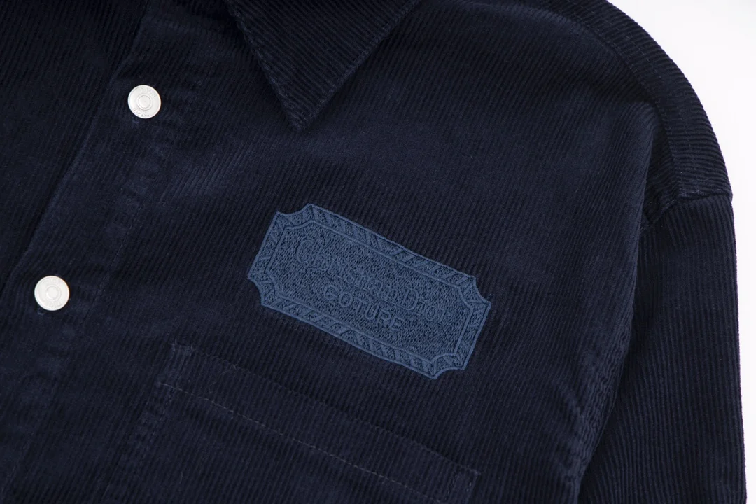 DIOR Женские рубашки Модный свитшот с длинным рукавом хлопковый джемпер