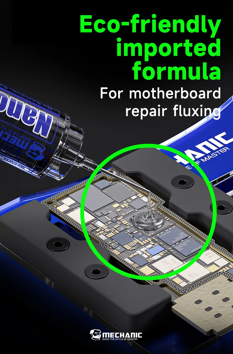Механик M35 бессвинцовый шприц паяльная флюсовая паста прозрачная смазка для