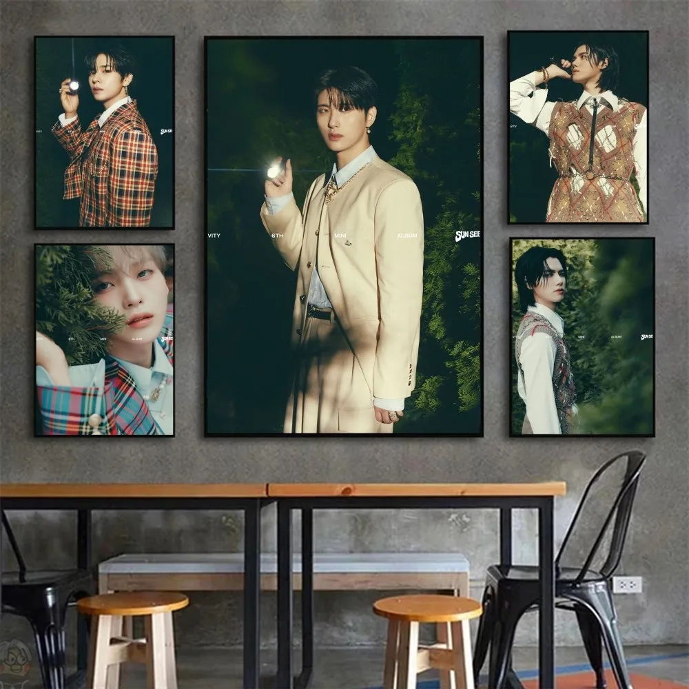 C-шейный плакат концепции солнца Seeker наклейки художественные настенные росписи