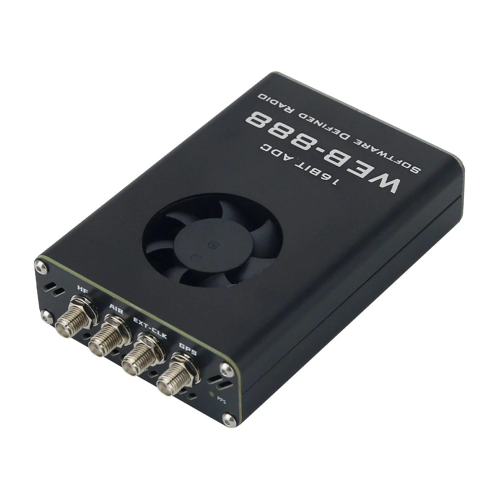 Фото Программно-определяемый радиоприемник HamGeek WEB-888 SDR с 16-битным АЦП, полосой пропускания 62 МГц и модулем GPS для HF/VHF №3