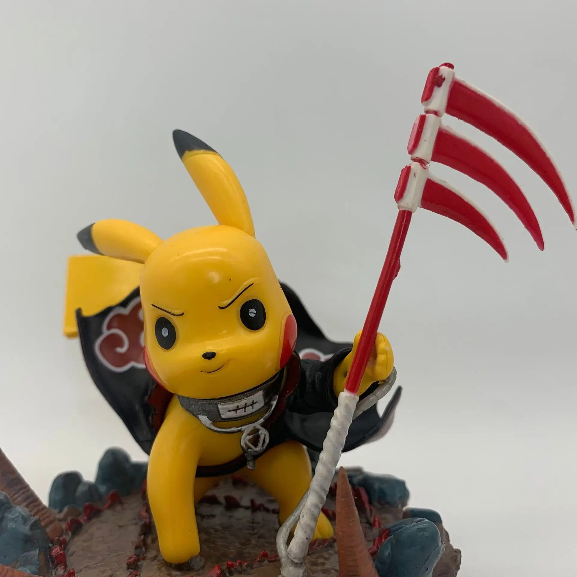 

Pokemon Anime figures Pikachu Cosplay Naruto Hidan Model PVC Doll Decoration Toys for Kids