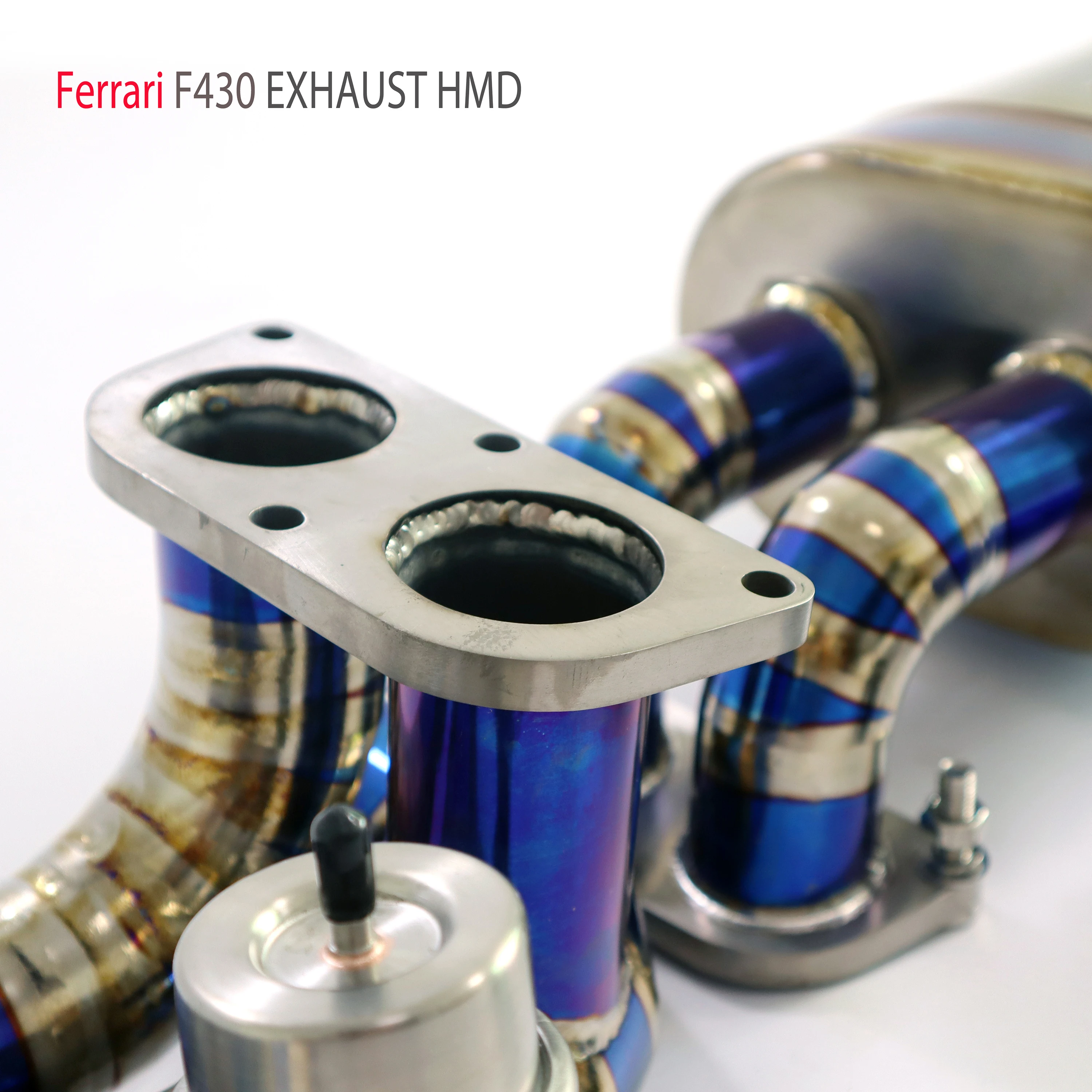 Выхлопная система HMD из титанового сплава эффективный Catback для Ferrari F430 Spider 4.3L