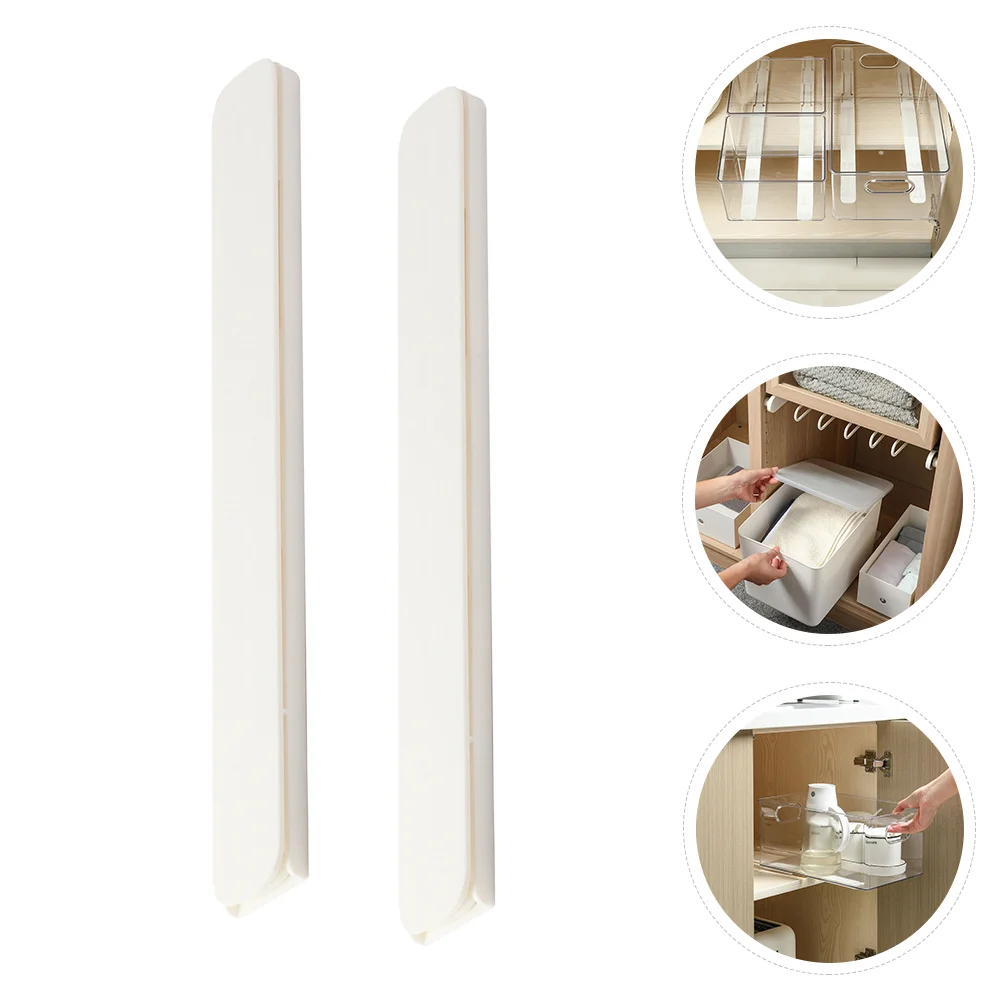 

Drawer Slide Track Slides Rails Guide Self Adhesive Rail Furniture Sliding Close Shelf Closet Side Guides Dresser Glides Replace