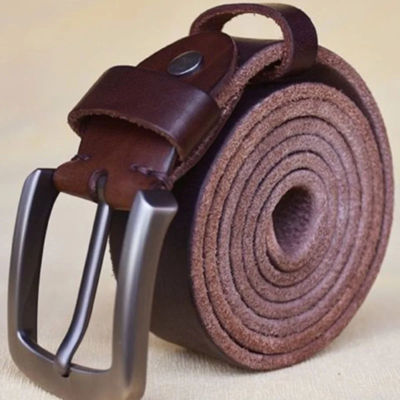 Деловой мужской ремень 2022 новый тренд европейский и американский стиль чистая