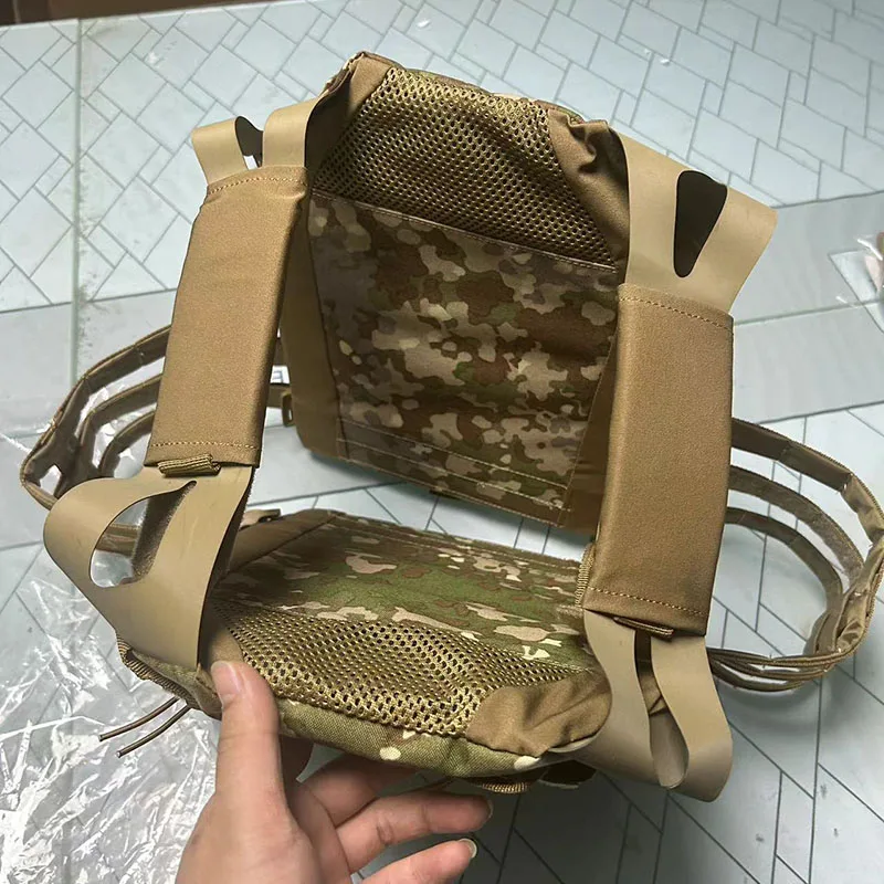 Тактический жилет JPC2.0 система Molle камуфляж из 500D нейлоновой ткани Flecktarn немецкий