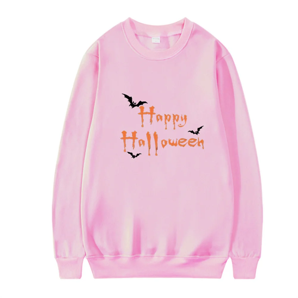 

Halloween Bat Pattern Women's Pullover, Hot Selling Fashion Harajuku Women's Street Leisure Pullover in Autumn and Winter