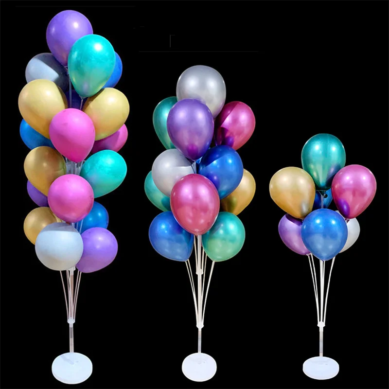 

1/2 Set Latex Ballons Column Balloon Stand Holder Accessories Baby Shower Kids Adult Birthday Party Wedding Decorations Supplies