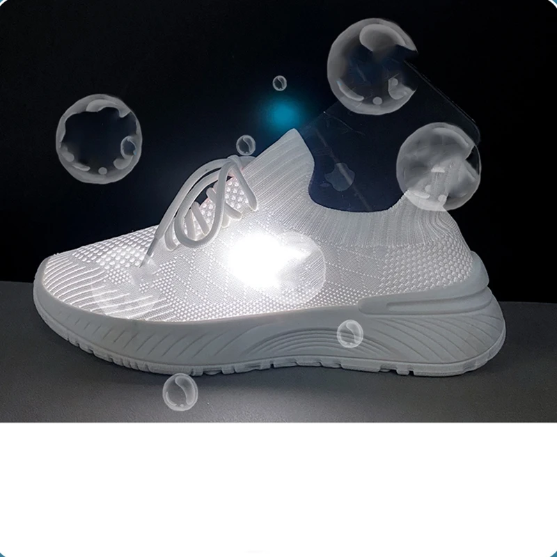 2023 Breathable Women's Vulcanized Shoes Mesh Female Running Shoes Lightweight Women Casual Shoes Outdoor Sneakers Free Shipping