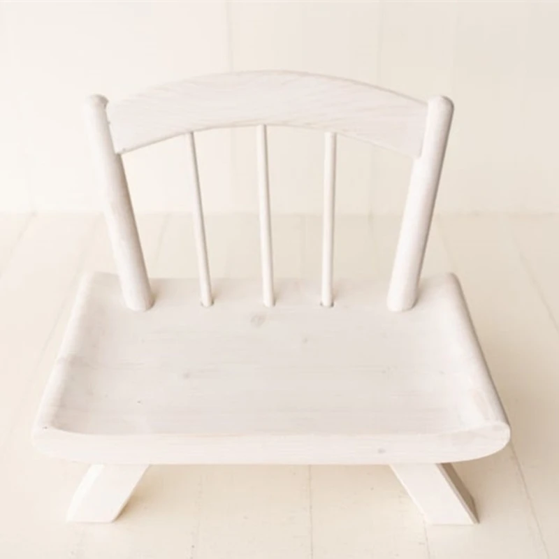 Newborn Photography Props Wooden Chair Multifunctional Furniture for Baby Photography Firm Studio Photography Accessories