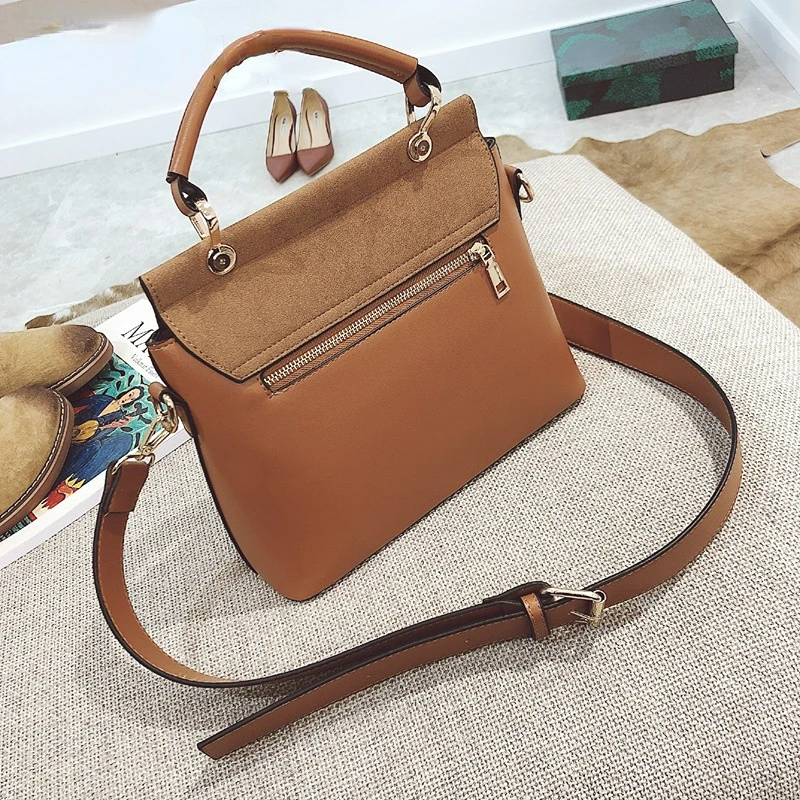 New Women  Bag Vintage Shoulder  Bags 2023 Buckle PU Leather Handbags  Crossbody Bags for Women Famous Brand Spring Sac Femme