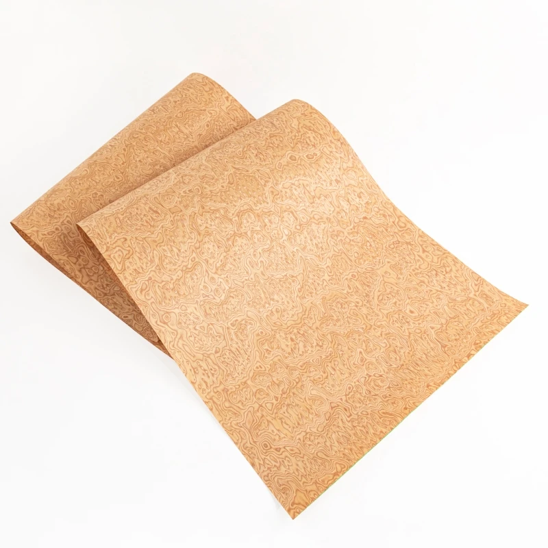 Восстановленный шпон Alpi желтого кошачьего глаза 55x250 см восстановление мебели и