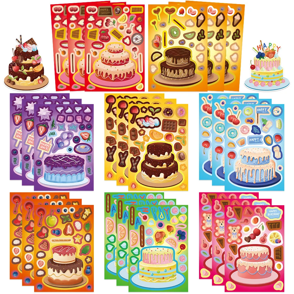 

Набор наклеек для лица GOGOTU