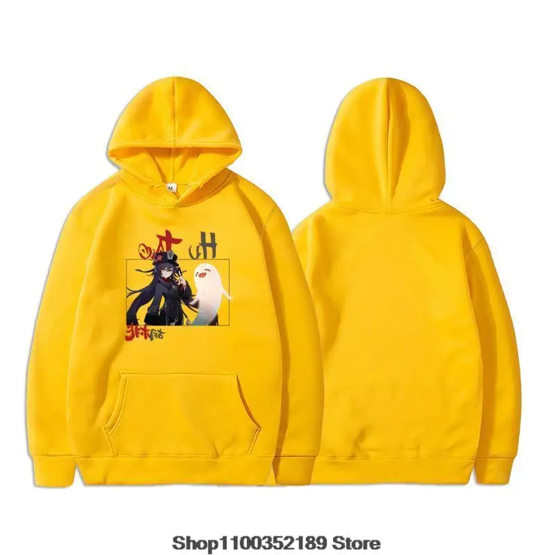 

Толстовка мужская с длинным рукавом, Модный свитшот с аниме принтом 2D, Повседневный пуловер с круглым вырезом и карманами, в стиле хип-хоп, о...