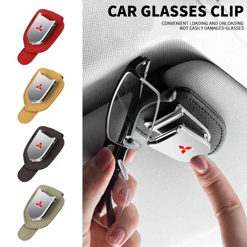 Автомобильный держатель для очков зажим хранения Mitsubishi Ralliart Outlander Pajero Lancer ASX Carisma