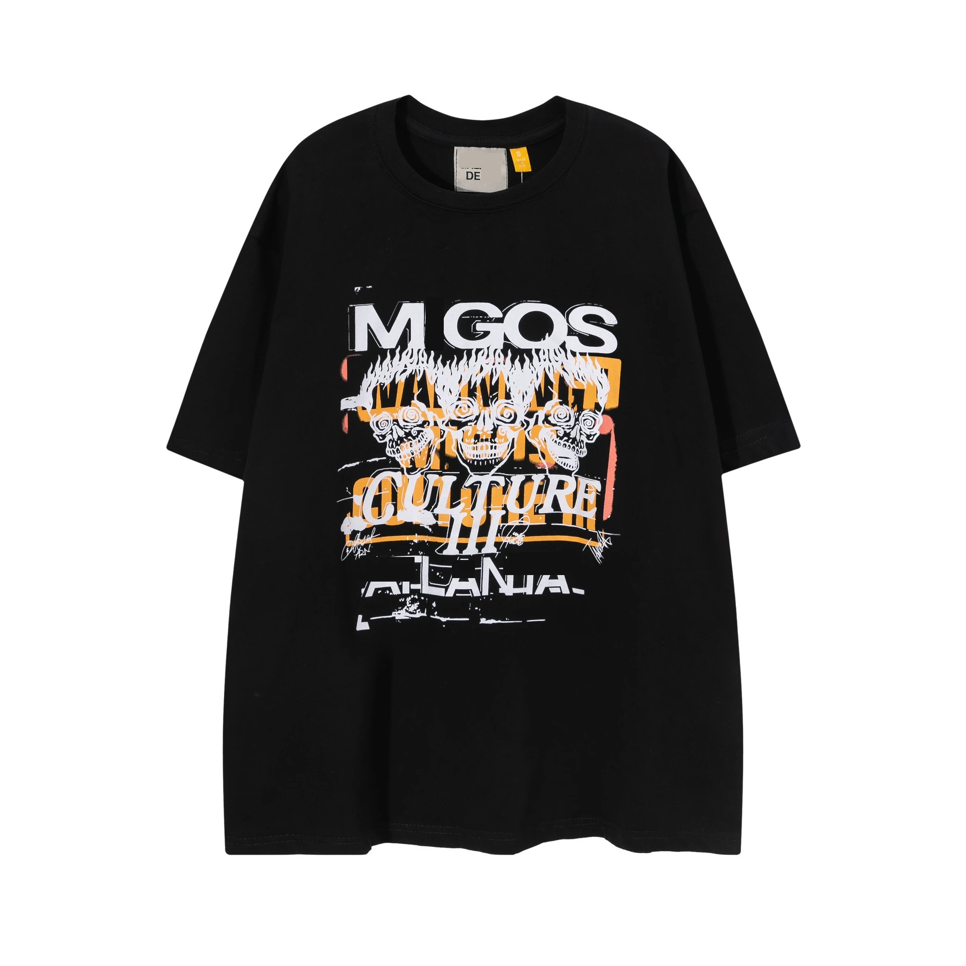 

Men's Casual T-Shirts Cotton Couple Cartoon Short-sleeved Tees Printed Harajuku Style Loose Streetwear y2k Clothes Tops Summer