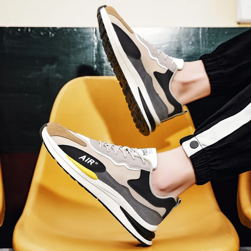 Мужские повседневные кроссовки модные универсальные мужские спортивные с