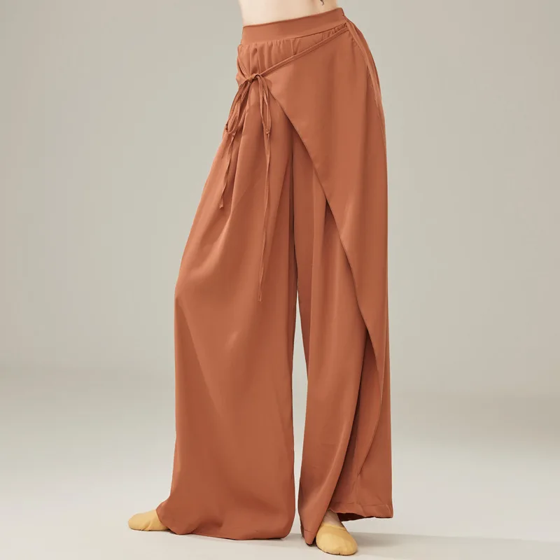 Новый костюм для классических танцев женские брюки штаны с широкими штанинами