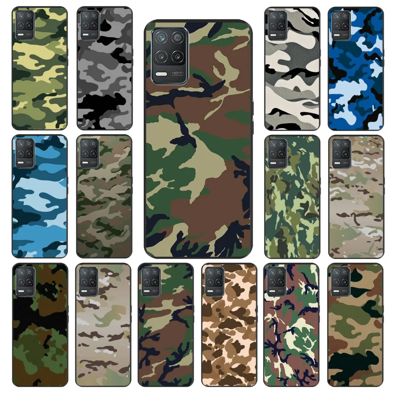 

Camouflage Camo military Army Phone Case for OPPO Realme 8 7 6 6Pro 7Pro 8Pro 6i 5i C3 C21 C21Y C11 C15 C20 C25 X3 SuperZoom