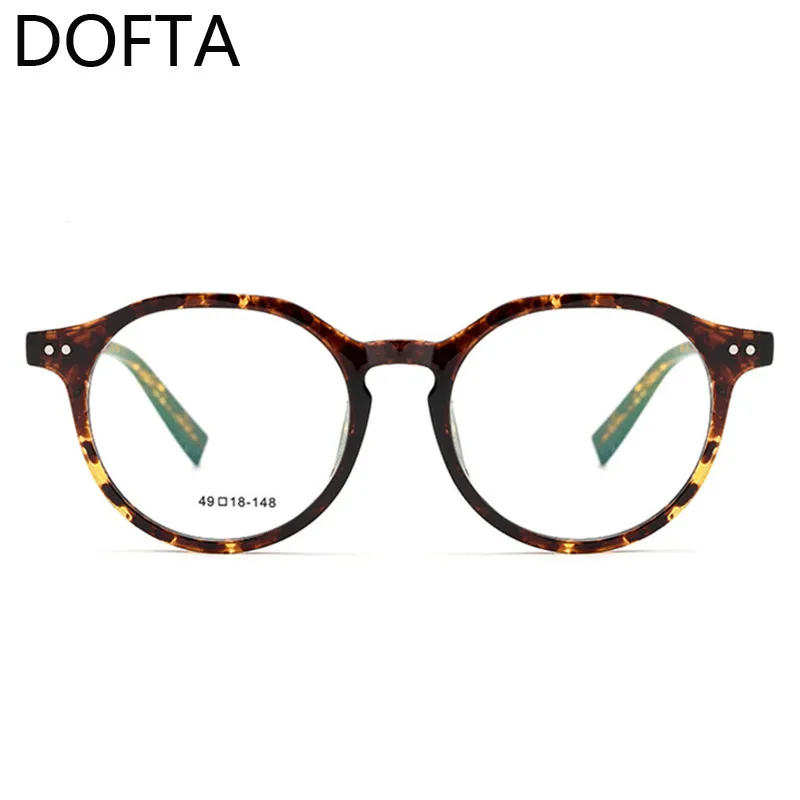 DOFTA винтажная круглая оптическая оправа для очков близорукости женская TR 90 по
