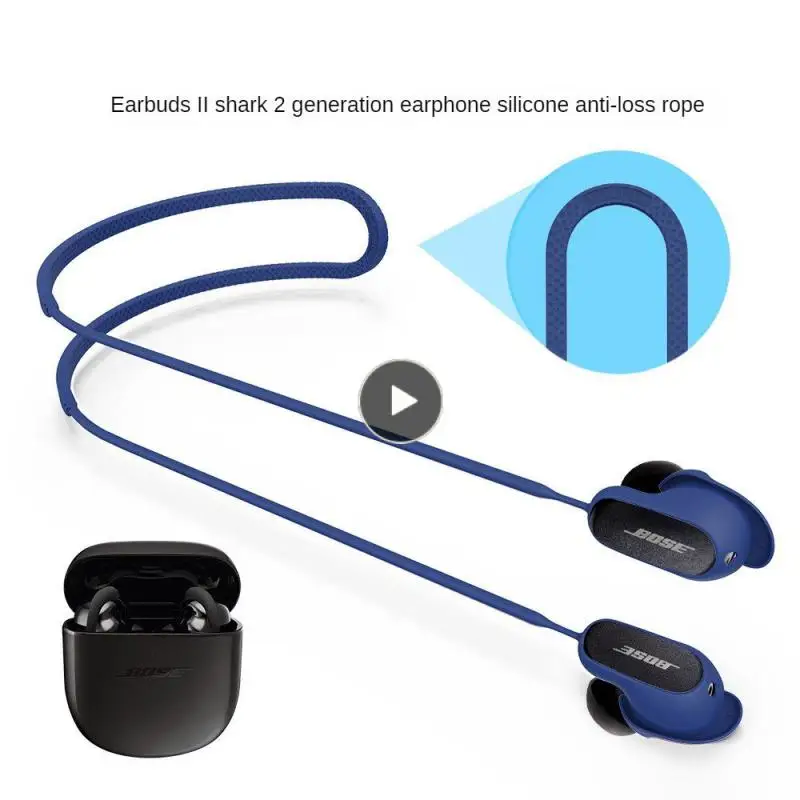 

Портативная Гибкая и эластичная силиконовая веревка для наушников