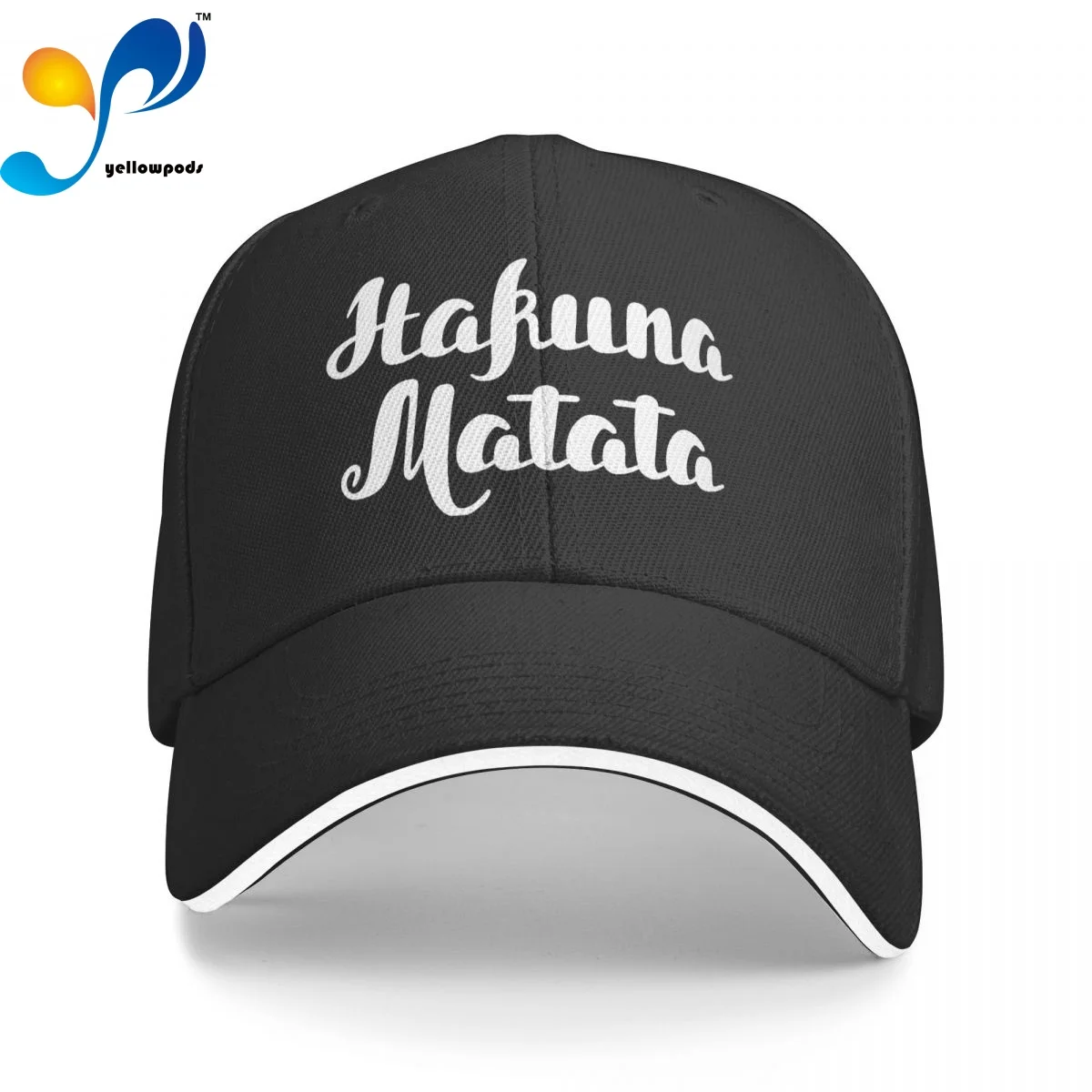 

Hakuna Matata Heart Print Men's New Baseball Cap Fashion Sun Hats Caps for Men and Women