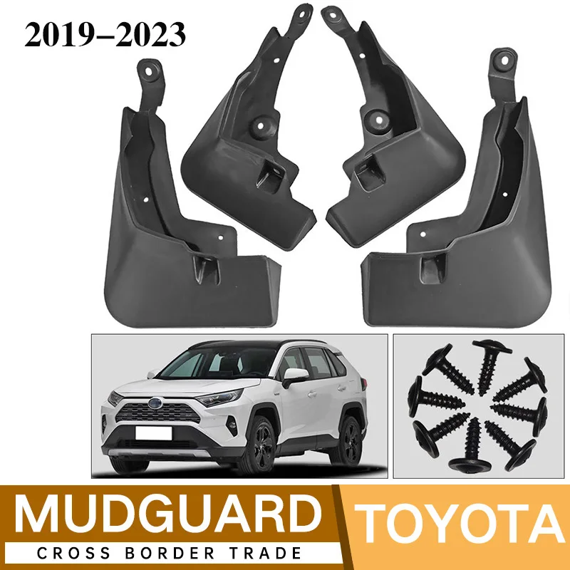 

Car Fender Mud Flaps For Toyota RAV4 2000-2023 XA40 Splash Guards MudFlaps Front Rear Mudguards Auto Accessories