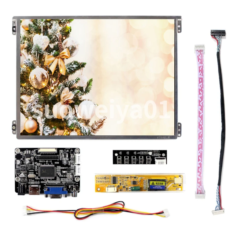 

Плата контроллера ЖК-дисплея HD MI VGA T.V56.03 работает с экраном диагональю 10,4 дюйма Φ 1024X76 8 IPS LCD Screen