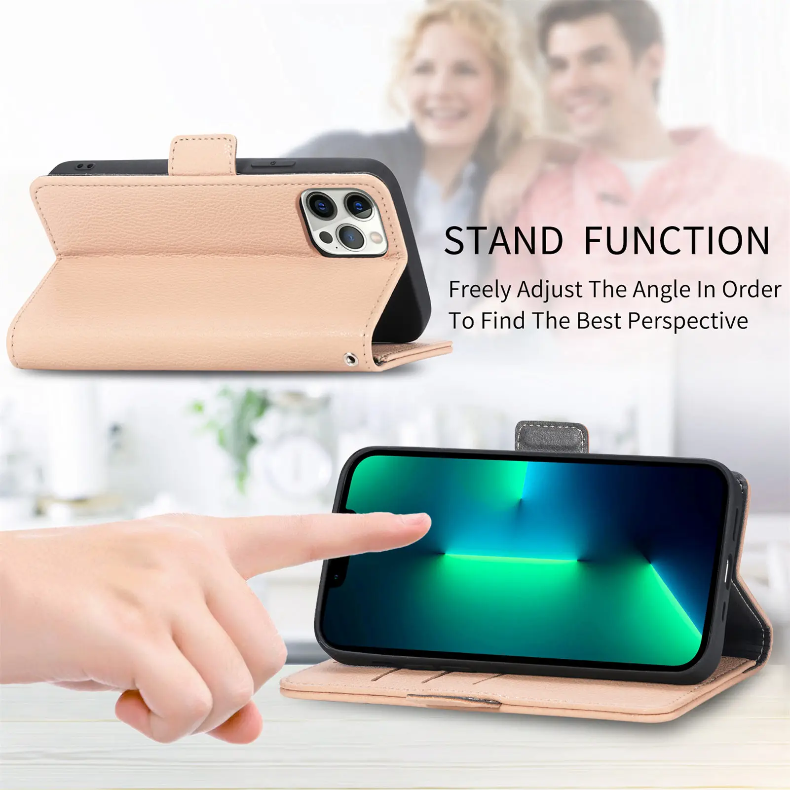 Cute Leather Flip Case for Moto G Pure G200 G22 G52 E32 G31 G51 G71 E40 E20 G50 G60S G30 G9Plus G Stylus Wallet Card Slots Cover