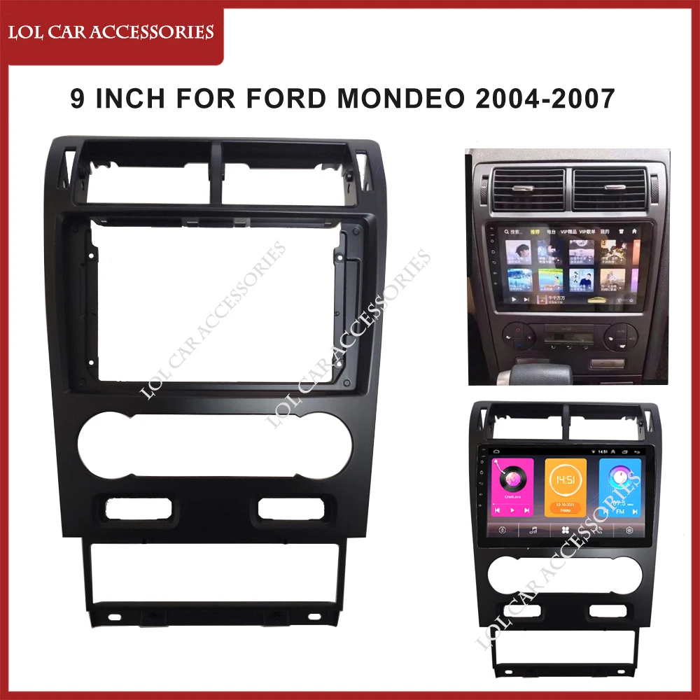 LCA 9 дюймов для Ford MONDEO 2004-2007 радио автомобиль Android MP5 проигрыватель Корпус рамка 2 Din