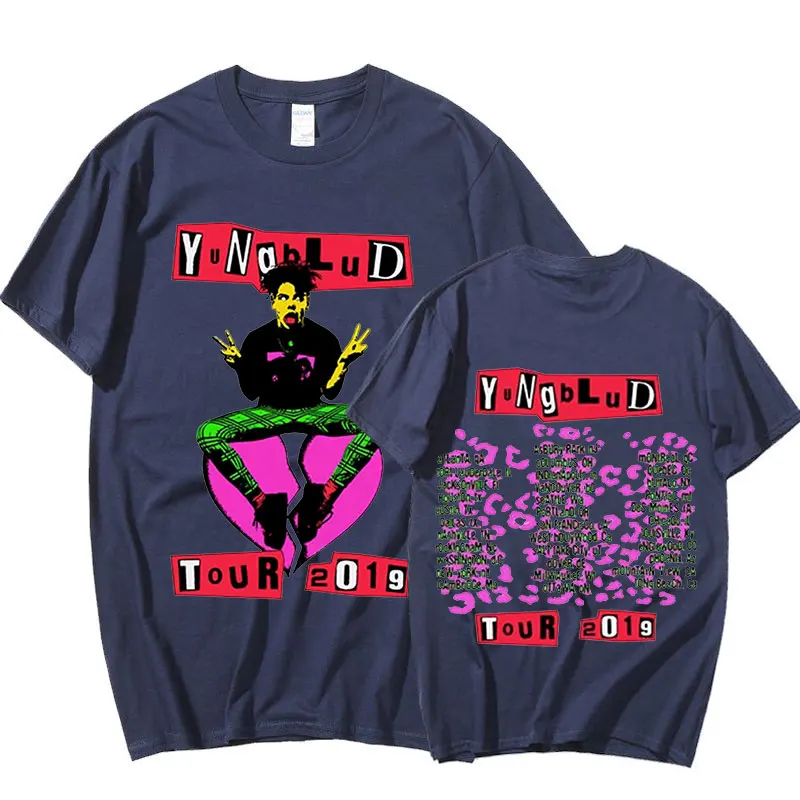 

Yungblud Print T Shirt Unisex Oversize O-Neck Short Sleeve T Shirts Hip Hop Men's Women's Clothing Graphic Tee Shirt Streetwear