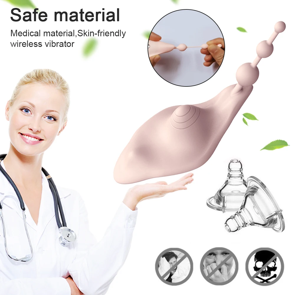 Беспроводной Вибратор с дистанционным управлением для женщин носимые Невидимые