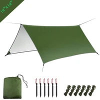 waterproof camping tarp 4 in1 multifunctional tent outdoor rain fly for camping hiking lightweight and compact