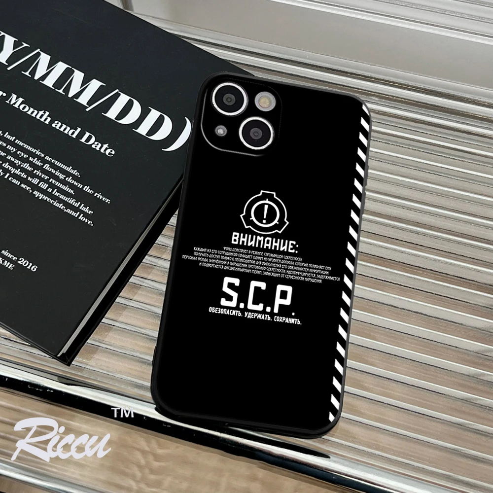 

RICCU FOR IPhone 14 Cool Game SCP Phone Case IPhone 14 11 12 Pro 8 7 Plus X 13 Pro MAX SE2020 6 Plus XR XS 13 Covers