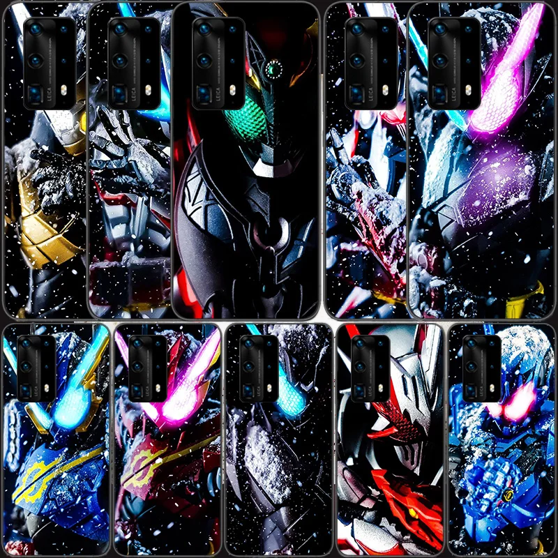

Masked hero Knight eyes Soft Clear Phone Case For Huawei P30 Lite P10 P20 P40 P50 Pro Mate 40 Pro 30 20 10 Lite Cover Silicone