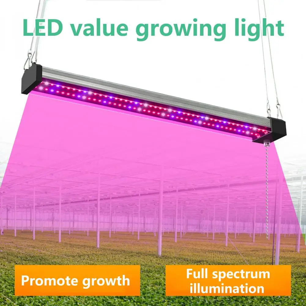 

LED Growth Light Efficient Heat Dissipation High Brightness Energy-saving Non-glaring Plug-and-play Daylight Tube Fruit Plant Gr