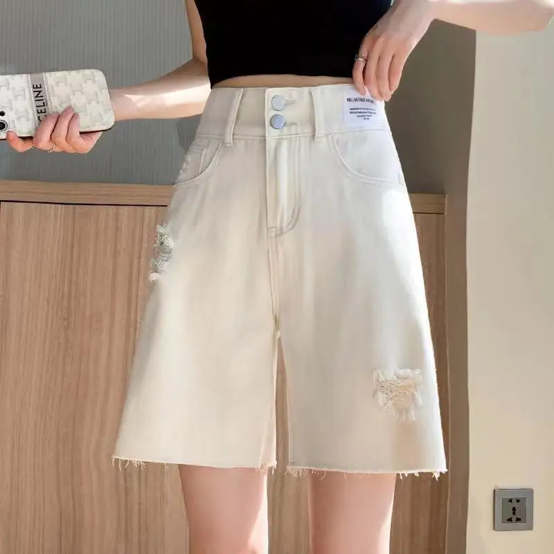 

Женские джинсовые шорты, горячие брюки, летняя юбка, горячие брюки, джинсовые брюки, одежда в Корейском стиле для женщин, модные шорты Y2k Hanbok