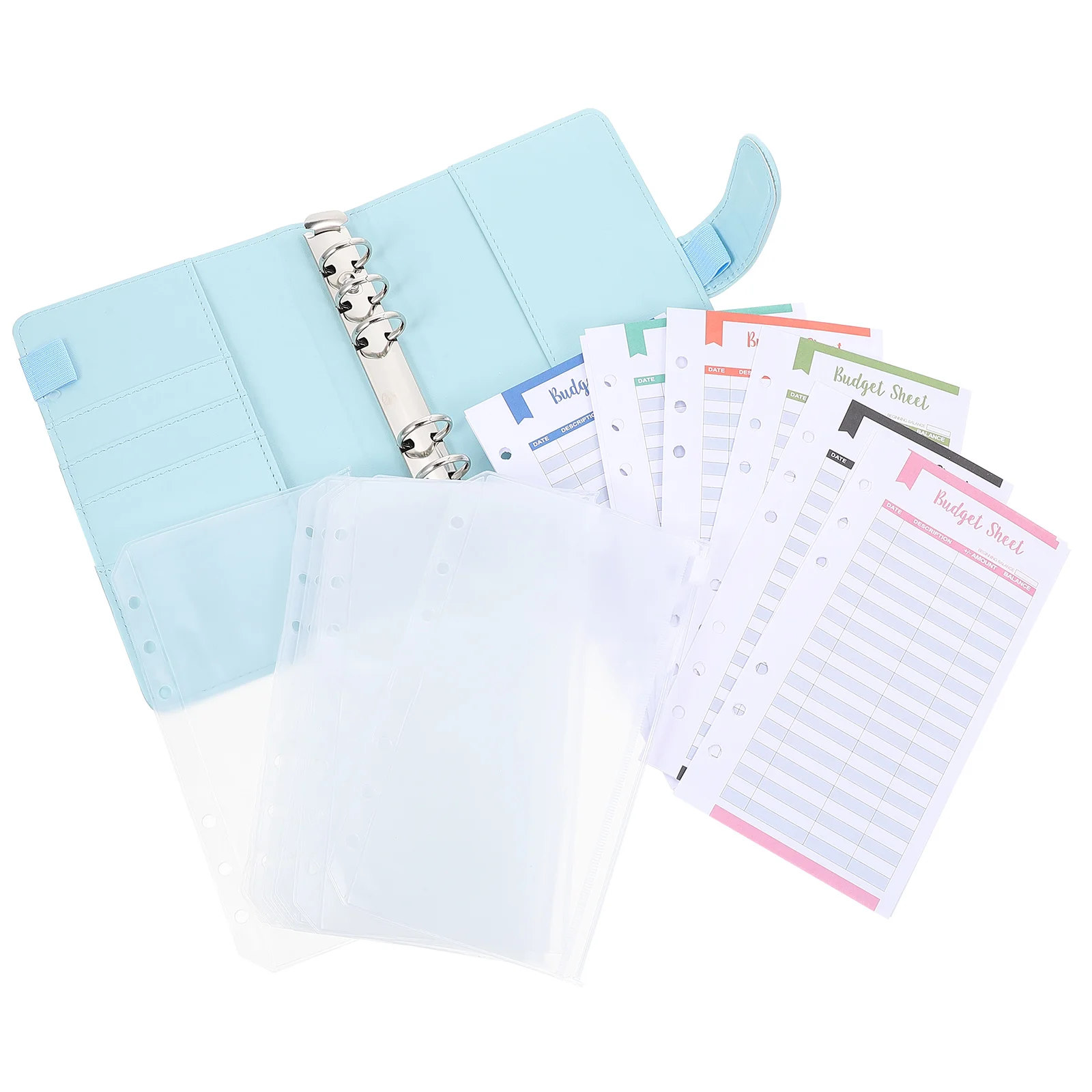 

1 Set of Zipper Envelopes Budget Binder Cash Budgeting Envelopes Budget Binder Planner