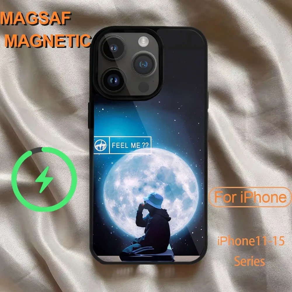 Чехол для телефона Rapper T - Trueno El U Ltimo Baile iPhone 14 13 12 11 15 Pro Max Magsafe с беспроводной