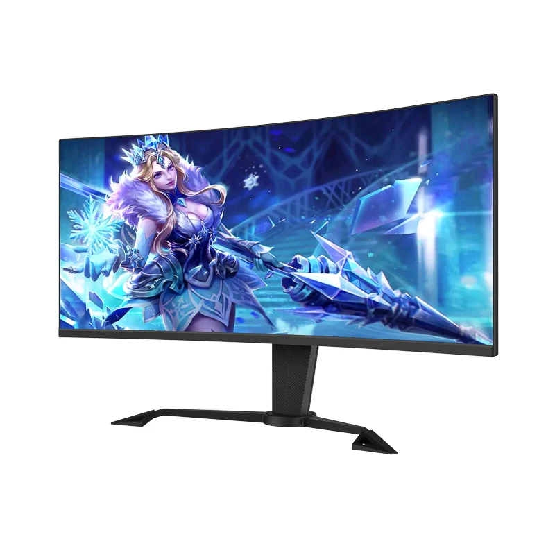 

1MS Response Time Adjustable Stand Desktop Computer Monitor 34 Inch 4K R1500 Curved 144hz Gaming Monitor