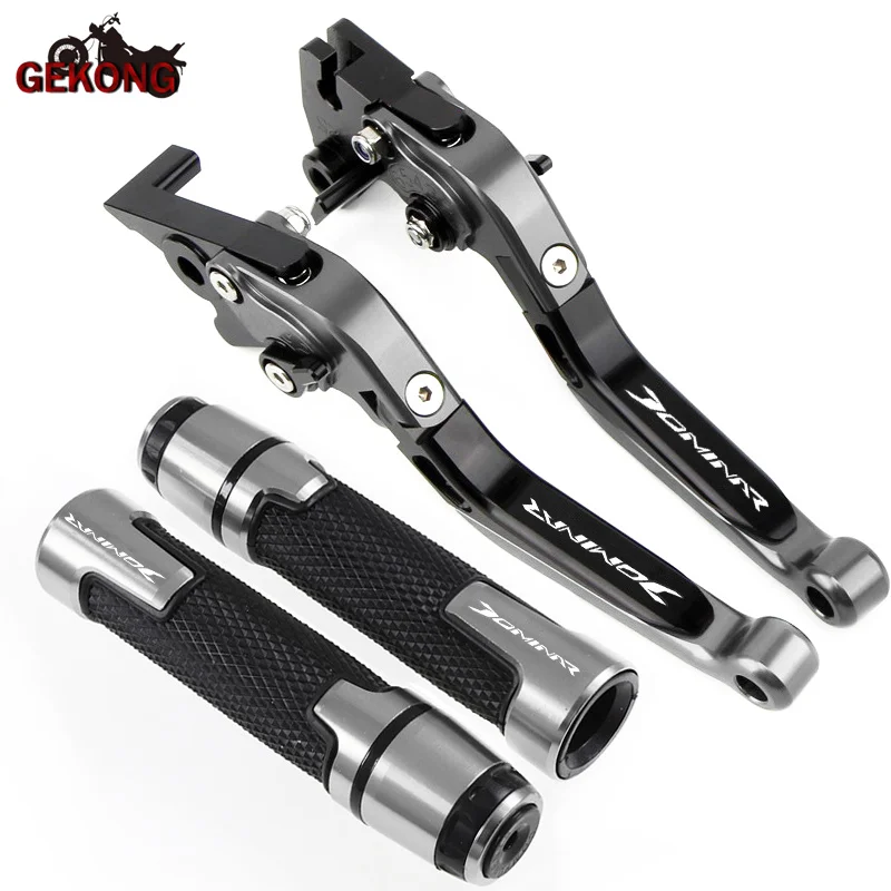 

Motorcycle Accessories Folding Extendable Brake Clutch Levers Handbar End Grips For Bajaj Dominar 400 2017-2018