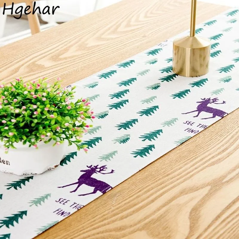 

Table Runner Modern Living Room Dining Table Desk Cover Cabinet Dust-proof Tablecloth Decorative Long Table Flag Household New