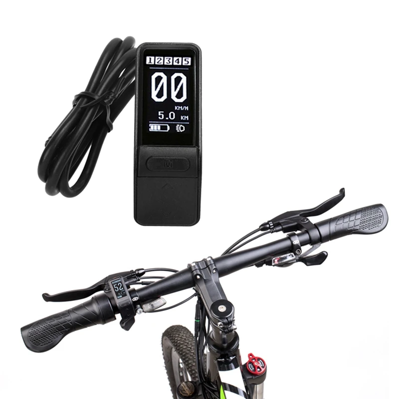 SW102 Мини ЖК-дисплей для Bafang BBS0102 BBSHD M400 G330 G510 M620 5-контактный электровелосипедный