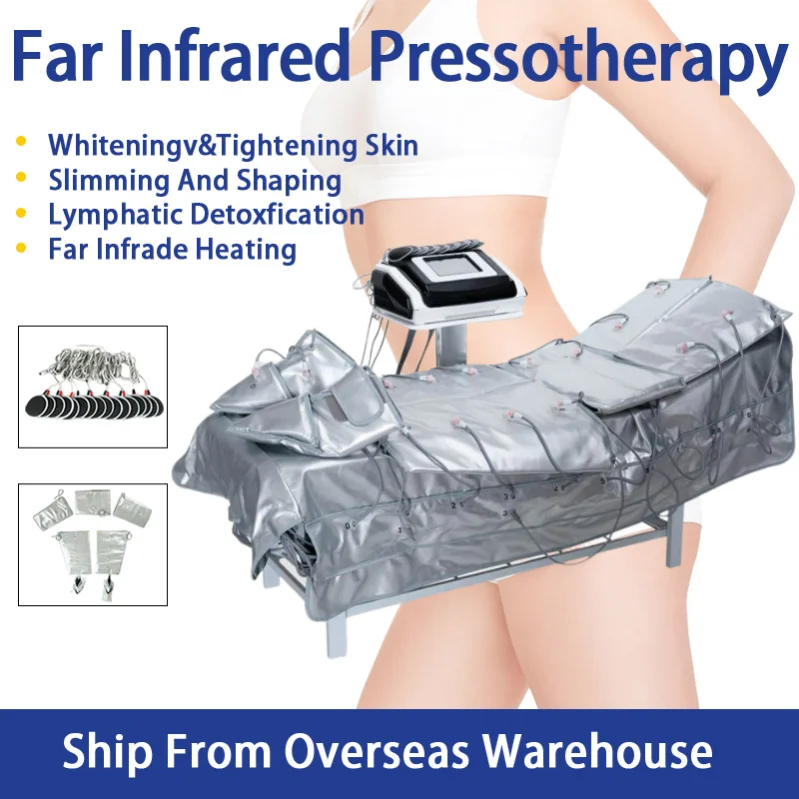 

3 In 1 Full Body Massage Presoterapia Lymph Drainage Suit Equipment